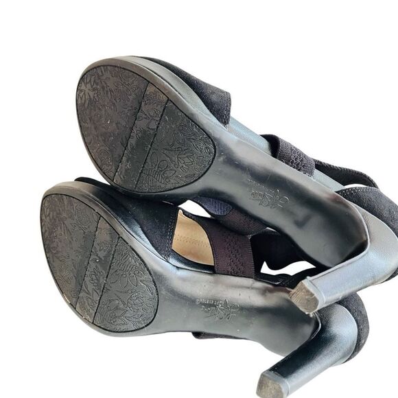 LifeStride Keiko Black Ankle Strap Sandals size 8. - Picture 10 of 10